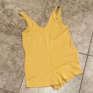Lulu's Mustard Yellow Women's Chemise